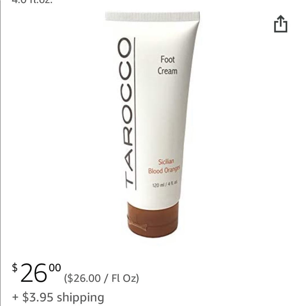 Tarocco foot cream